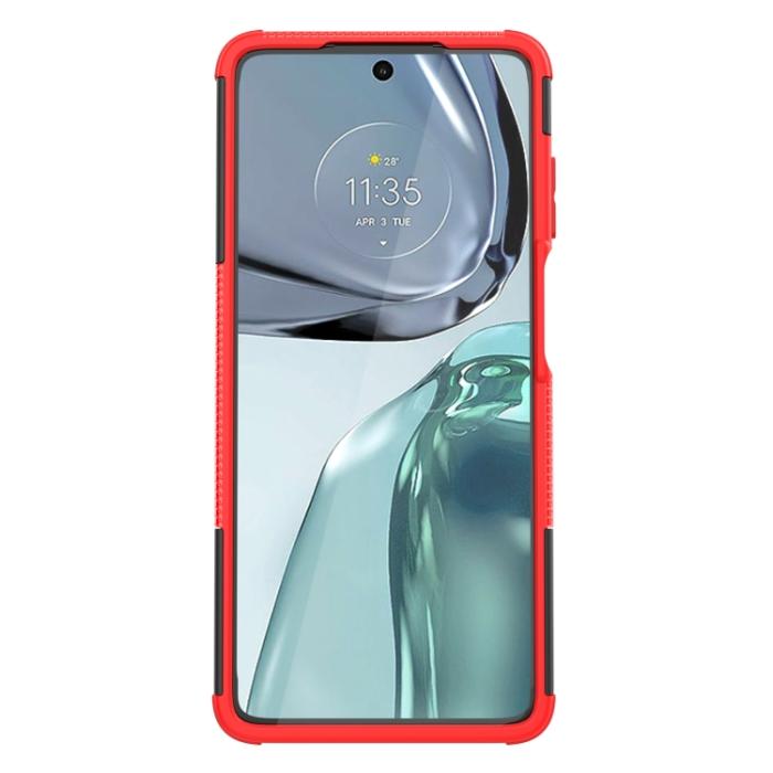 Bild 3,  Motorola Moto G62 5G Skal Ultimata Stöttåligt med Stöd Röd