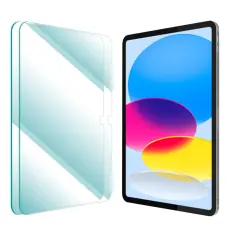 ENKAY ENKAY iPad 11 2025/10.9 2022 2-PACK Sk&auml;rmskydd H&auml;rdat Glas