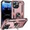  iPhone 15 Pro Skal Hybrid Armor Ring Roséguld