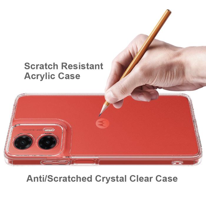 Bild 4,  Motorola Moto G35 5G Skal TPU / Akryl Transparent