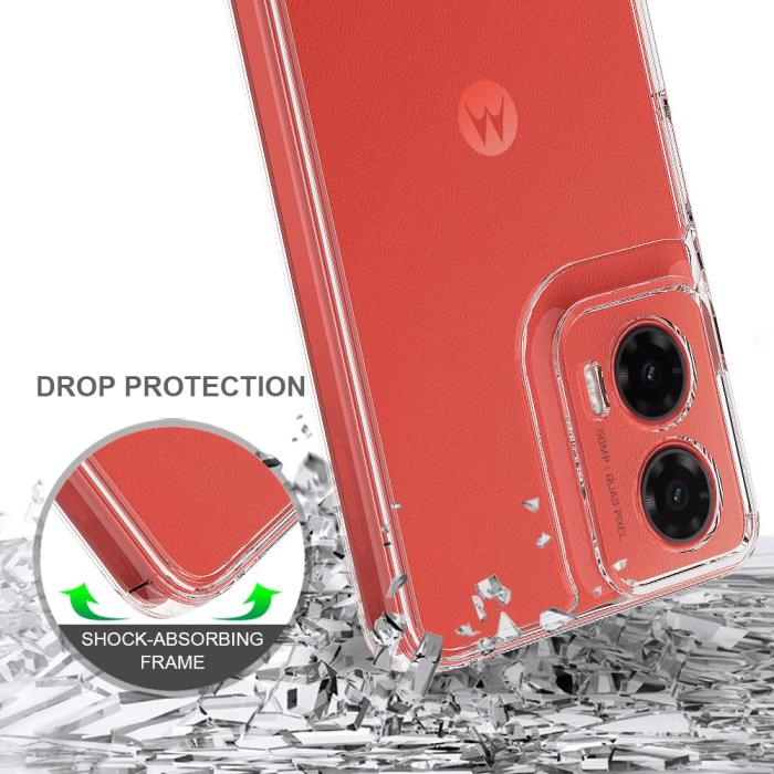 Bild 5,  Motorola Moto G35 5G Skal TPU / Akryl Transparent