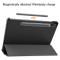  Samsung Galaxy Tab S9 Fodral Tri-Fold Läder Svart