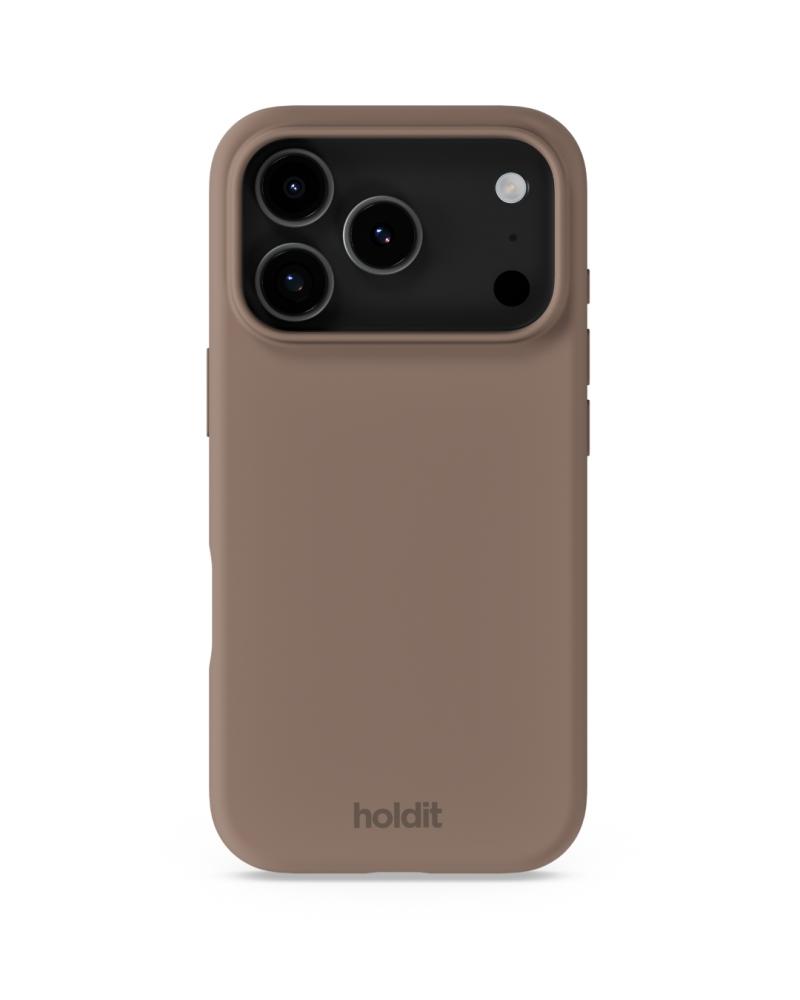 holdit holdit iPhone 17 Pro Max Mobilskal Silikon Mocha Brown