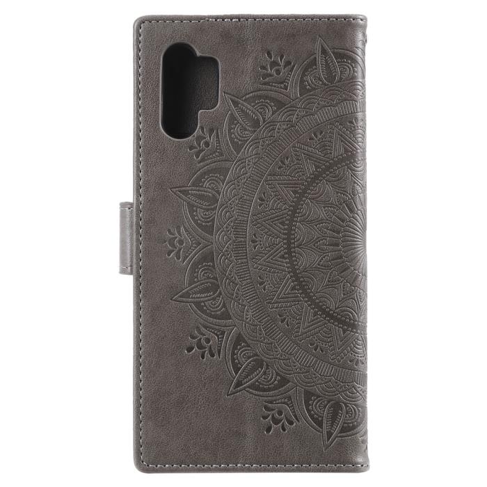 Bild 3,  Samsung Galaxy A32 5G - Mandala Läder Fodral - Grå