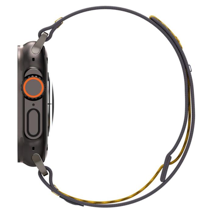 Bild 4, Spigen Spigen Apple Watch 42/44/45/46/49 mm Armband Athlex Air Grey