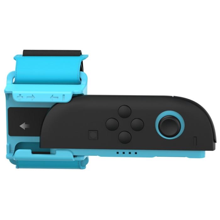 Bild 3, DOBE DOBE Nintendo Switch 2 Joy-Con Arm & Benrem Röd / Blå