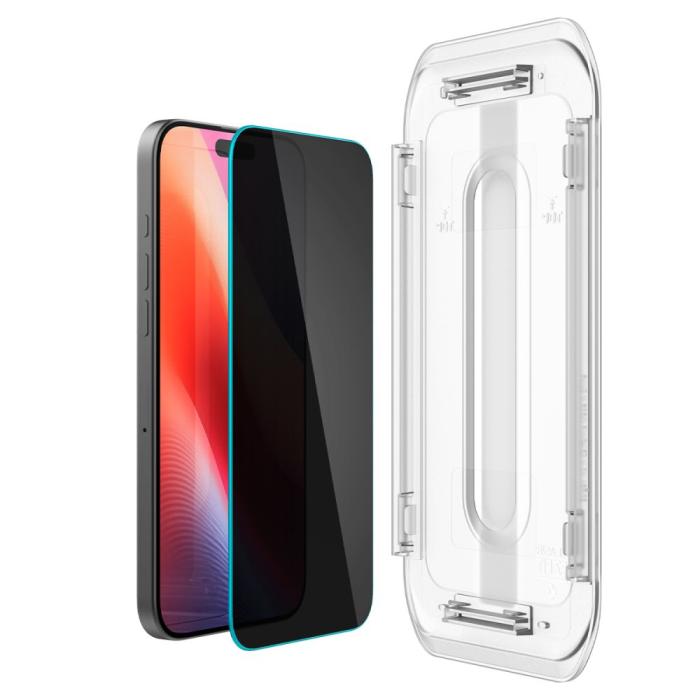 Bild 3, Spigen Spigen iPhone 16 Pro 2-PACK Skärmskydd GLAS.tR 