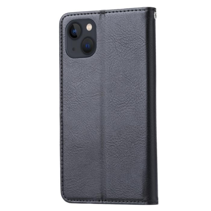 Bild 3,  iPhone 14 Plus Fodral Flip Med Frontficka Svart