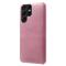 KSQ KSQ Samsung Galaxy S22 Ultra Skal Lädertäckt Roséguld