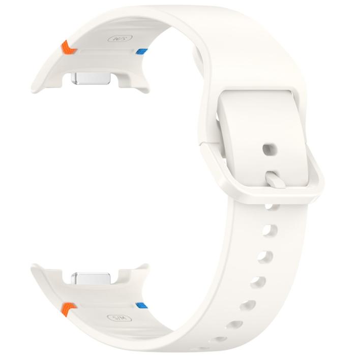 Bild 3,  Galaxy Watch 8 46/44/40 mm Klockarmband Silkon Beige