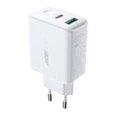Acefast Acefast 32W PD PPS QC USB-C / USB-A V&auml;ggladdare Vit