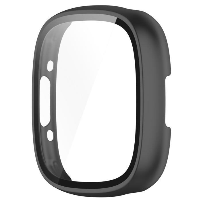 Bild 2,  Fitbit Versa 4/Sense 2 Skal Med Skärmskydd Svart