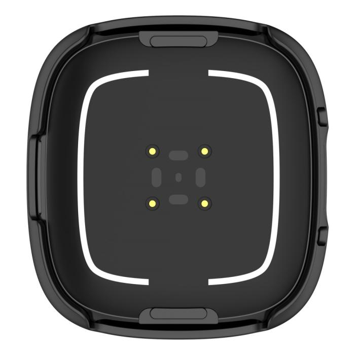 Bild 6,  Fitbit Versa 4/Sense 2 Skal Med Skärmskydd Svart