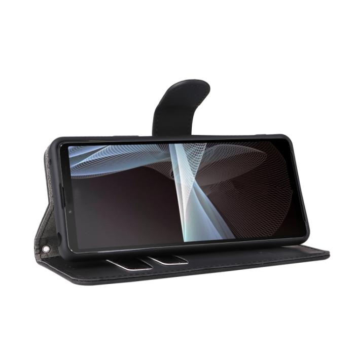 Bild 5,  Sony Xperia 10 IV Fodral Skin Touch Svart