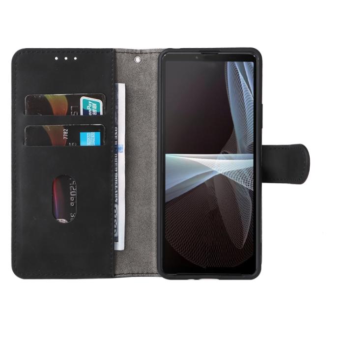 Bild 6,  Sony Xperia 10 IV Fodral Skin Touch Svart