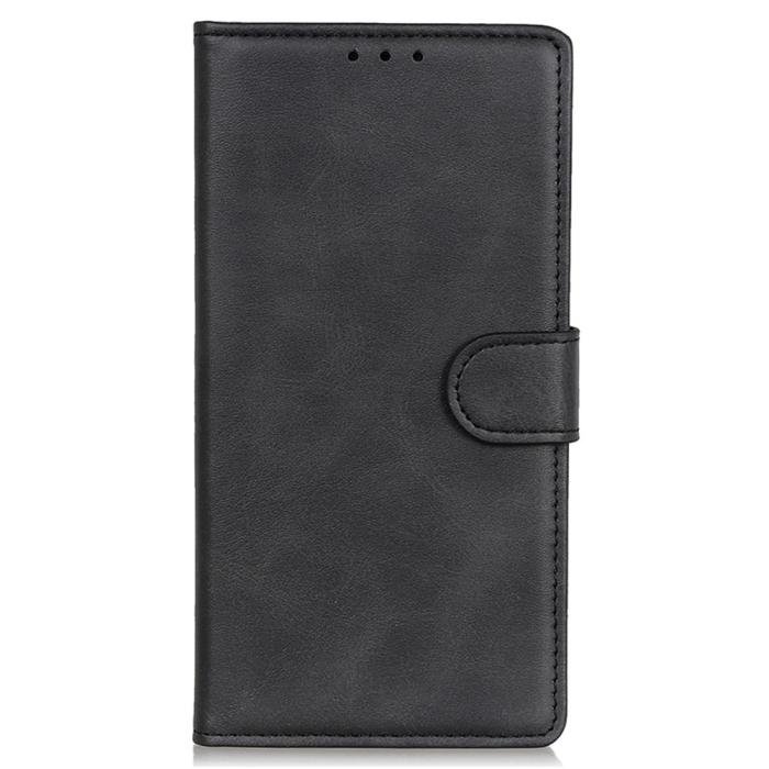 Bild 6,  Samsung Galaxy S23 Plus Fodral Solid Läder Svart