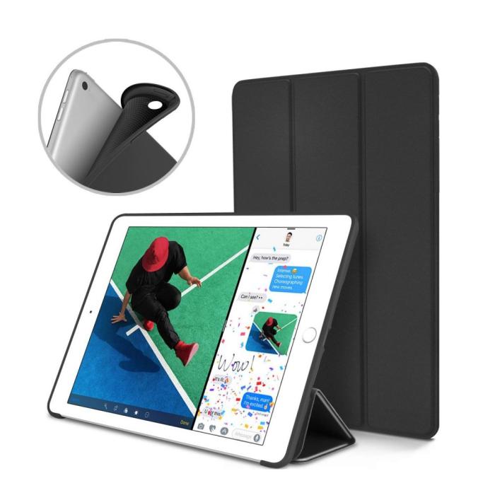 Bild 2, Tech-Protect Tech-Protect iPad 9.7 2017/2018 Fodral SmartCase Svart