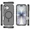  iPhone 17 Skal MagSafe Shockproof Hybrid Svart