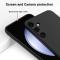  Galaxy A55 5G Skal Liquid Silicone Med Snodd Svart