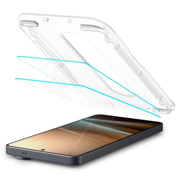 Bild 2, Spigen Spigen Galaxy S26 Ultra 2-PACK Skärmskydd GLAS.tR AntiReflection