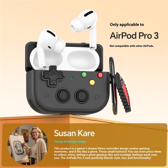 Bild 2,  AirPods Pro 3 Skal Game Console Vit