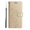  Samsung Galaxy S26 Ultra Fodral Med Blommigt Tryck Guld