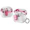  Samsung Galaxy Buds 3/3 Pro Skal Hybrid Transparent/Rosa