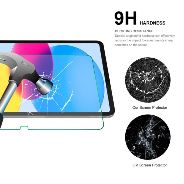 Bild 4, ENKAY ENKAY iPad 11 2025/10.9 2022 2-PACK Skärmskydd Härdat Glas