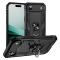  iPhone Air Skal Shockproof Hybrid Ring Svart