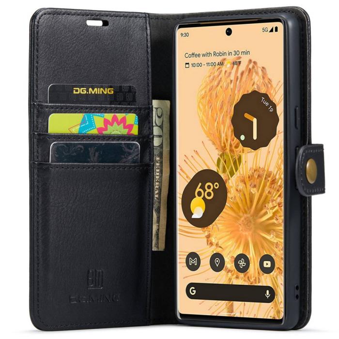Bild 2, DG.MING DG.MING Google Pixel 7 Pro 2in1 Magnet Fodral / Skal Svart