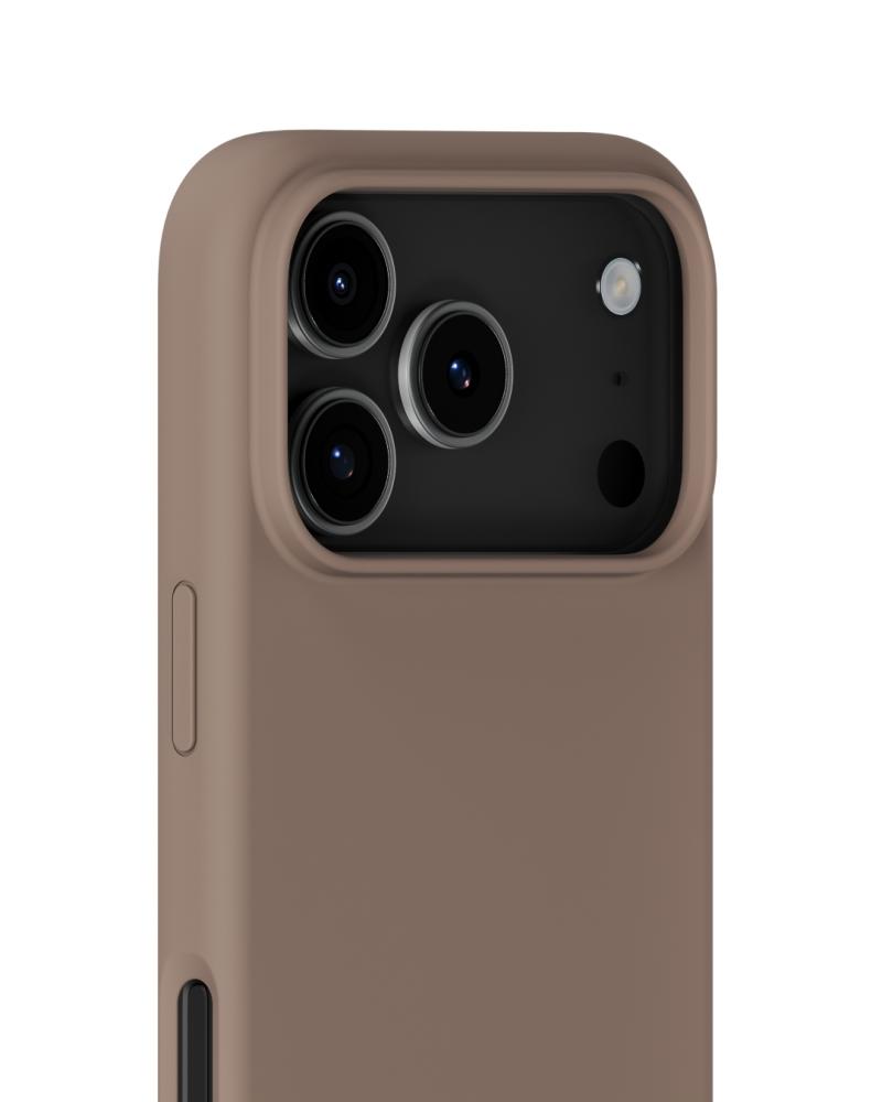holdit holdit iPhone 17 Pro Max Mobilskal Silikon Mocha Brown