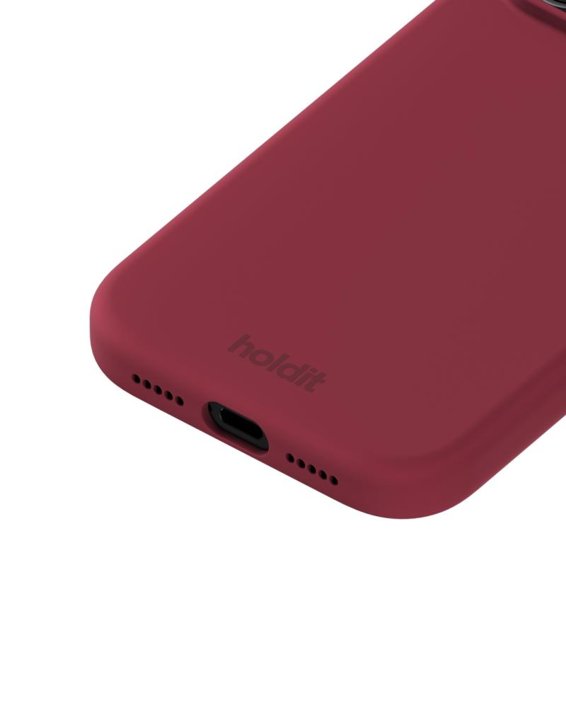 holdit holdit iPhone 17 Pro Max Mobilskal Silikon Red Velvet