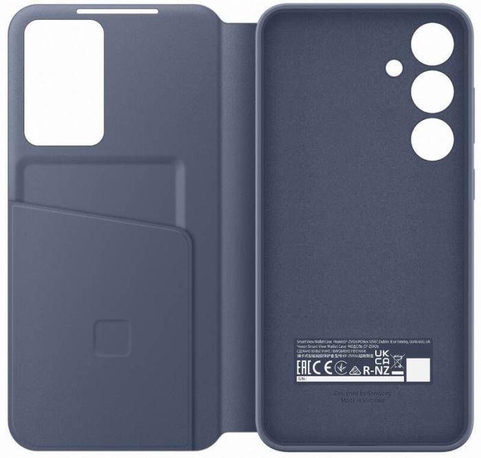 Bild 4, Samsung Samsung Galaxy S24 Plus Fodral Smart Clear View Violet
