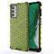  Samsung Galaxy A32 5G - Armor Honeycomb Textur Skal - Grön