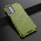  Samsung Galaxy A32 5G - Armor Honeycomb Textur Skal - Grön