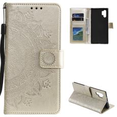  Samsung Galaxy A32 5G - Mandala L&auml;der Fodral - Guld