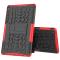  Samsung Galaxy Tab A 10.1 (2019) - Rugged Kickstand Armor Skal - Röd