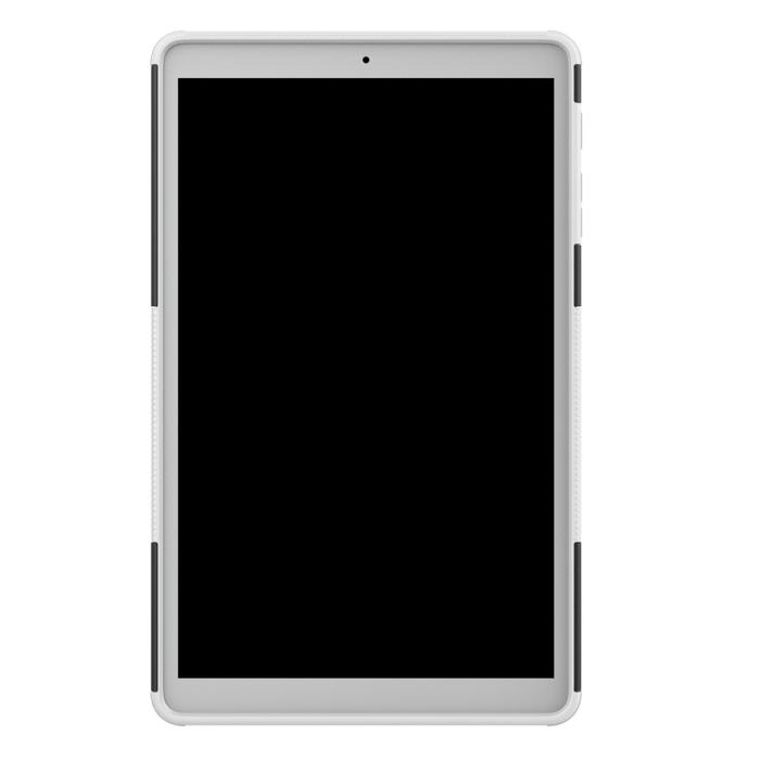 Bild 3,  Samsung Galaxy Tab A 10.1 (2019) - Rugged Kickstand Armor Skal - Vit