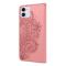  iPhone 13 Mini - Flower Mandala Fodral - Roséguld
