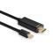 UGREEN UGREEN 1.5m Mini DisplayPort - HDMI Kabel Svart