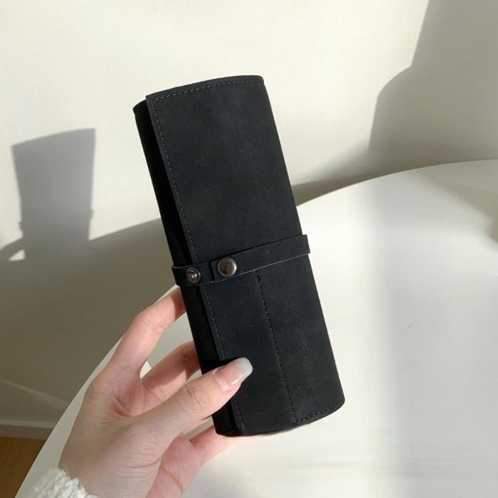 Bild 5,  Väska Till Klockarmband Läder Svart