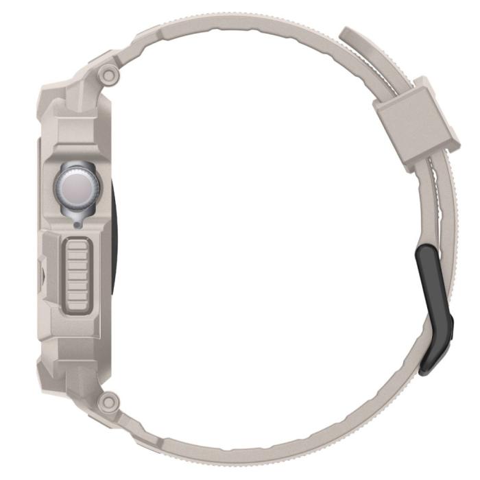 Bild 4, Spigen Spigen Apple Watch 11/10 46 mm Skal/Armband Rugged Armor 'Pro'