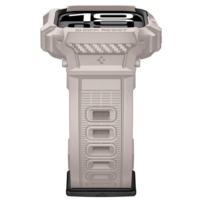Bild 5, Spigen Spigen Apple Watch 11/10 46 mm Skal/Armband Rugged Armor 'Pro'