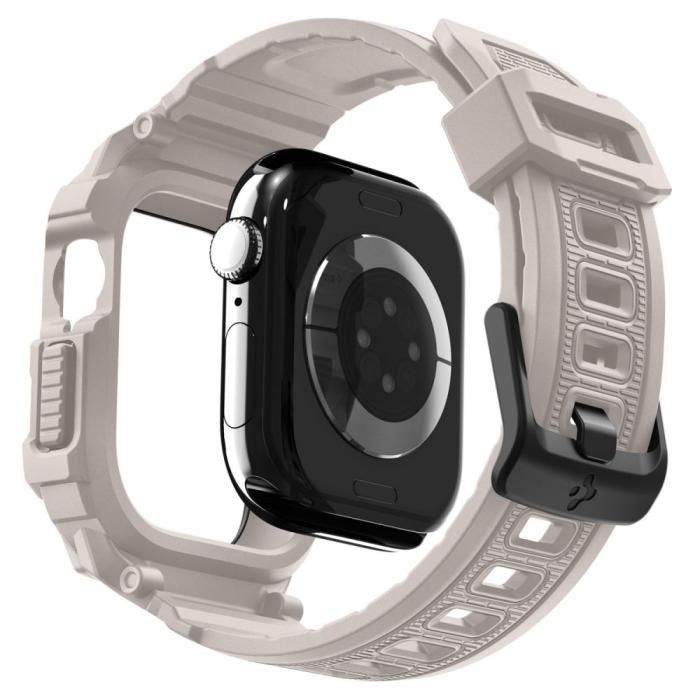 Bild 6, Spigen Spigen Apple Watch 11/10 46 mm Skal/Armband Rugged Armor 'Pro'