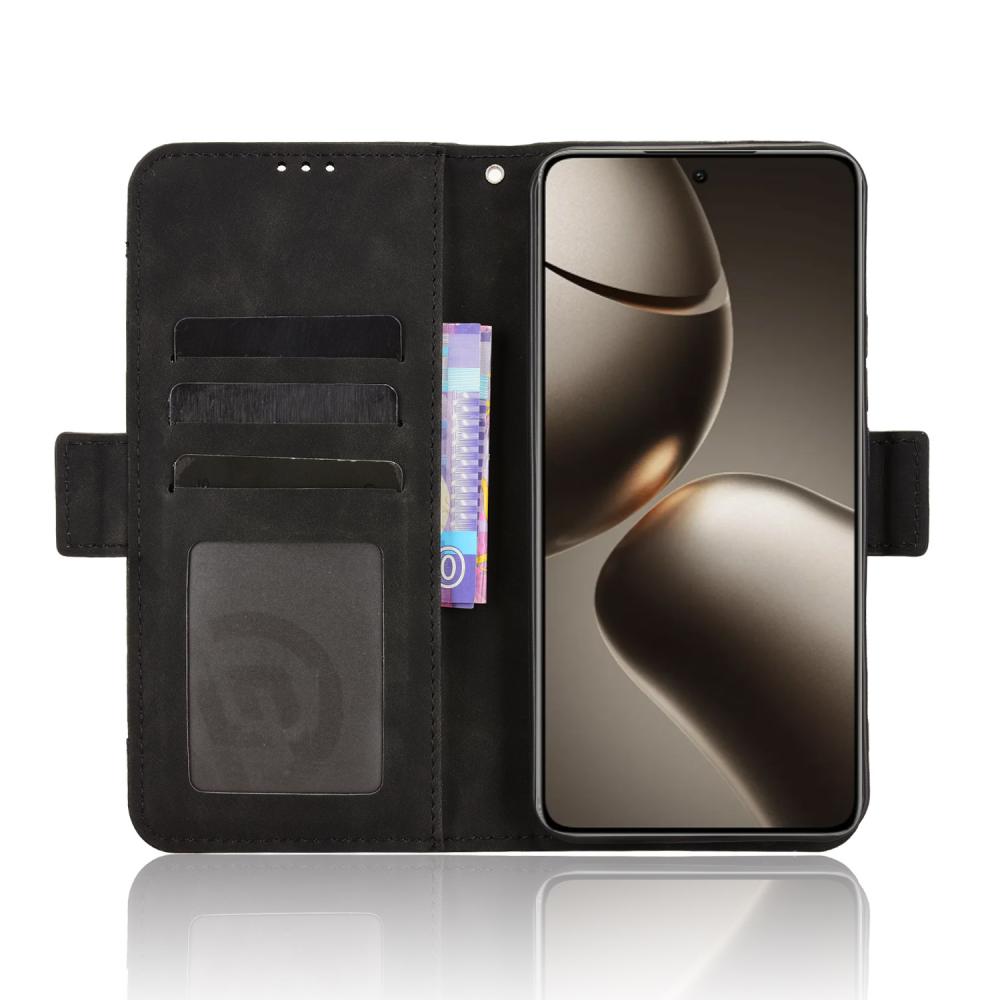  Xiaomi 15T Pro Fodral Med Avtagbart Kortfack Svart