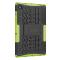  Samsung Galaxy Tab A8 10.5 (2021) Skal Rugged Kickstand Armor Grön