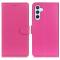  Samsung Galaxy A37 5G Fodral Litchi Läder Rosa