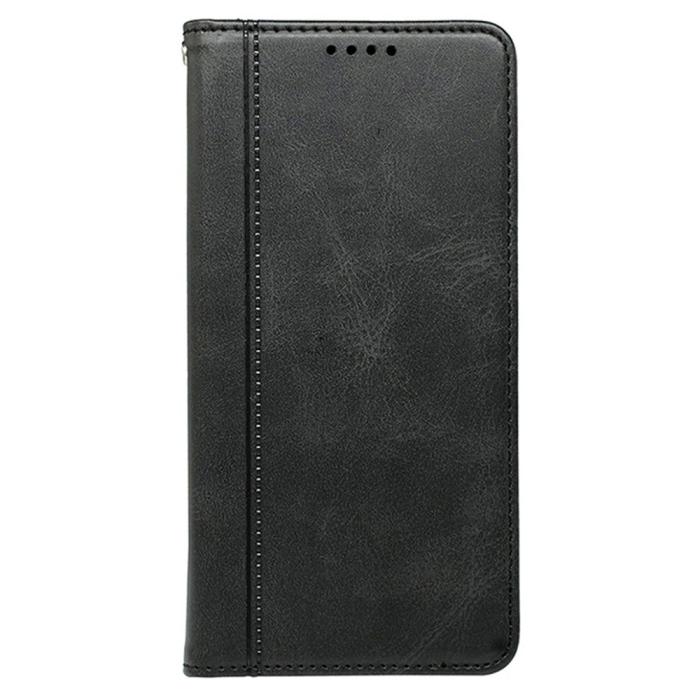 Bild 4,  Nothing Phone 3a Fodral Flip Läder Svart