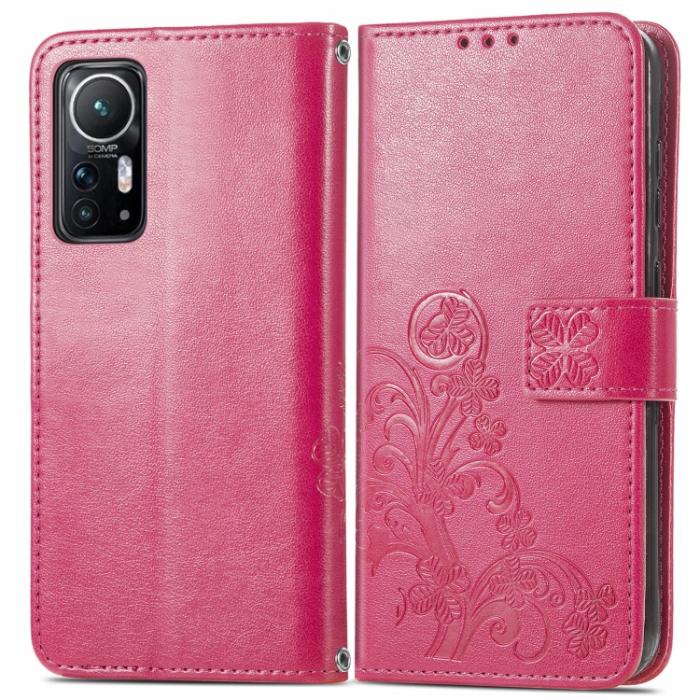 Bild 2,  Xiaomi 12 Fodral Med Tryck Rosa