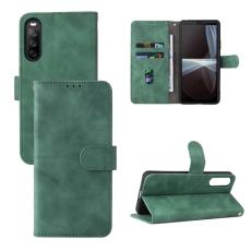 Sony Xperia 10 IV Fodral Skin Touch Gr&ouml;n